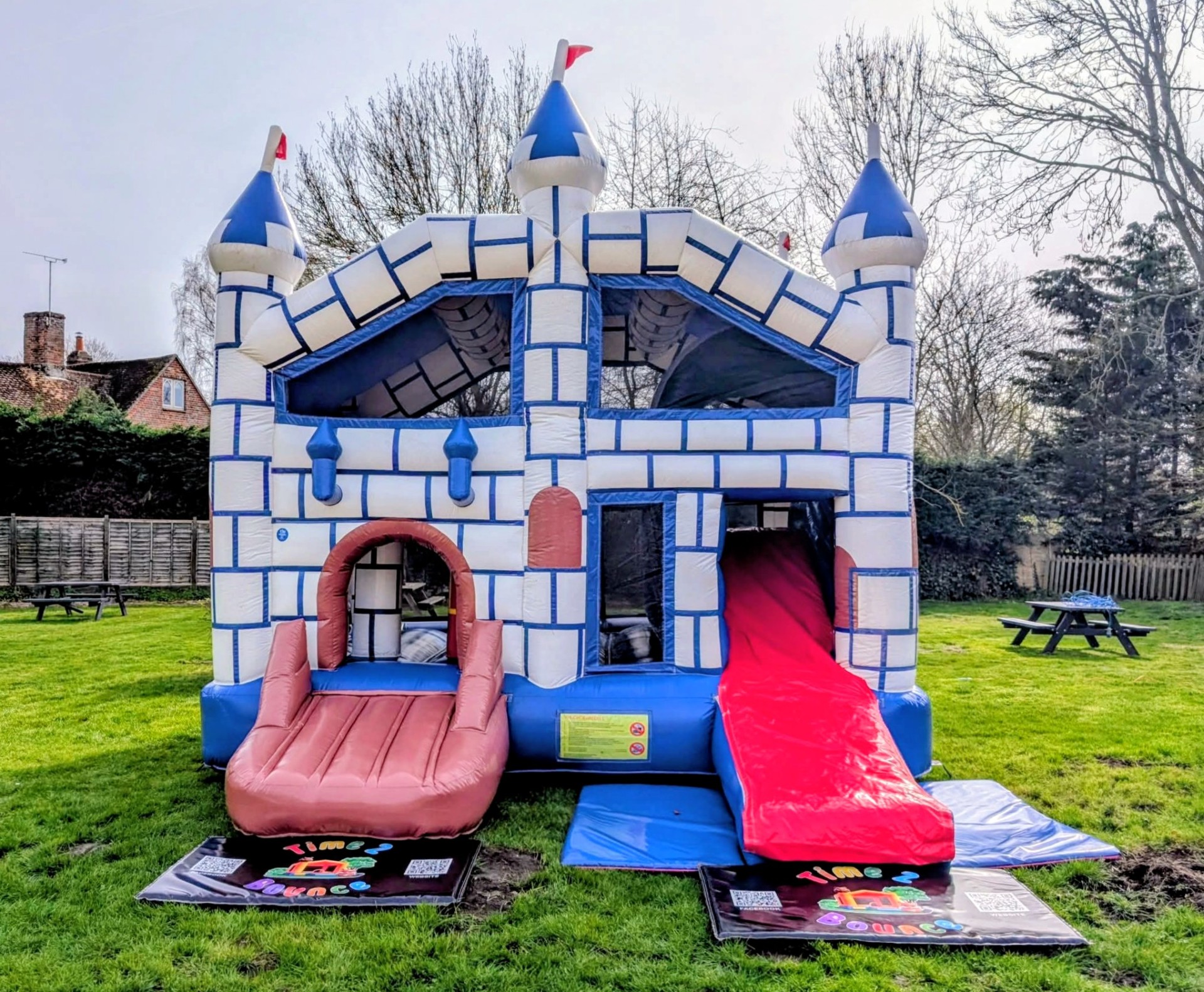 Can I Hire a Bouncy Castle on Grass or Hard Ground?